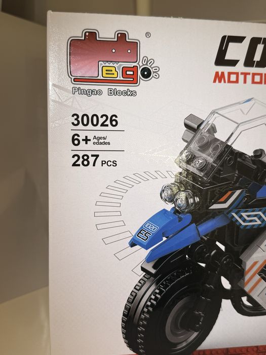 Lego de moto 287 peças