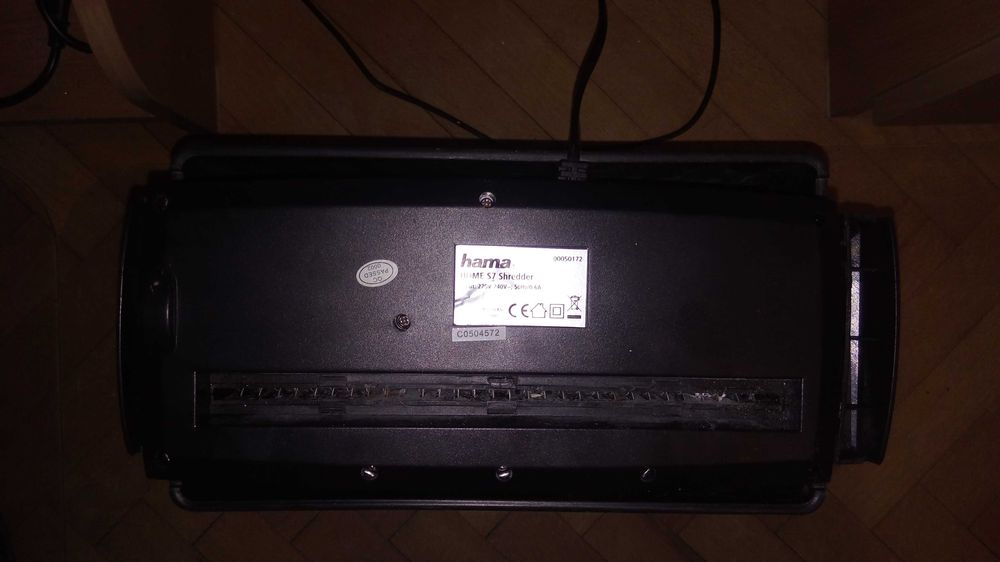 Niszczarka do dokumentów Hama S7 Shredder - okazja!!!