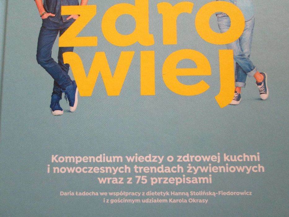 Sprzedam książkę jeść zdrowiej z przepisami