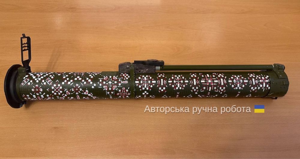 Авторський тубус РПГ-26 | Ручний розпис | Український стиль | 1/1