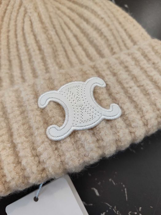 Шапка Triomphe Wool Hat Beige