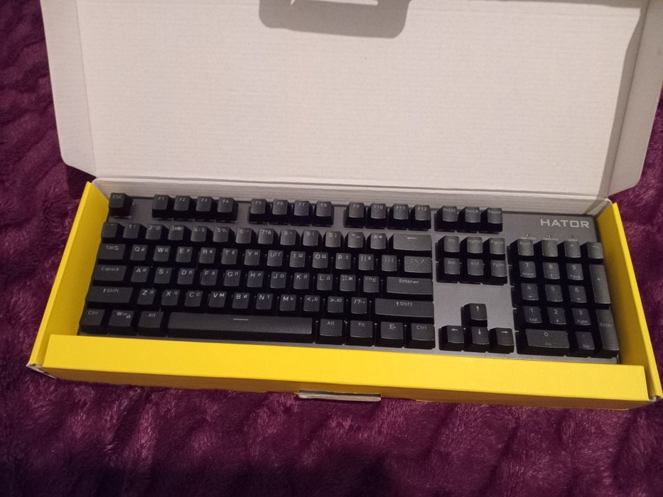 Клавіатура HATOR Starfall rgb Pink