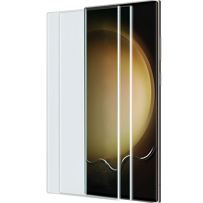 2x Szkło Hartowane UV do Samsung Galaxy S23 Ultra na cały ekran UVTG+