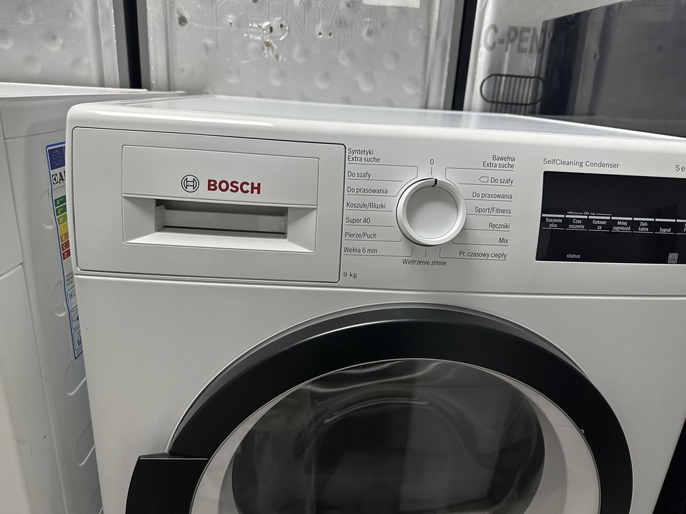 Сушильна машина Сушарка Сушка для одягу Bosch Serie 6 9kg A+++