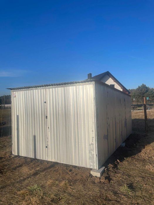 Garaż blaszany 3x5 II GATUNEK