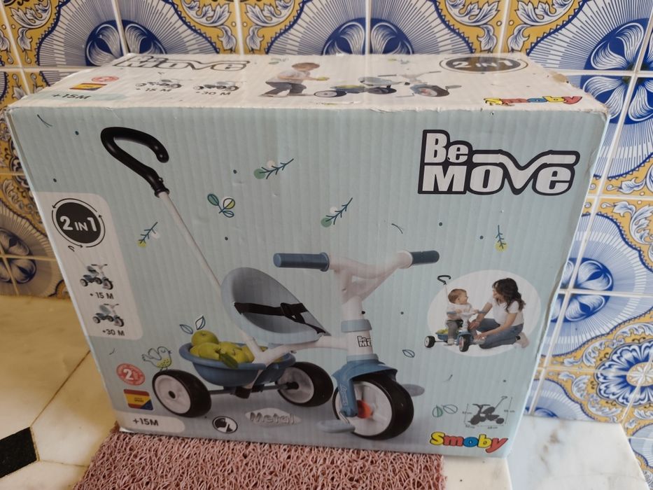 Triciclo Smoby Be move NOVO na Caixa