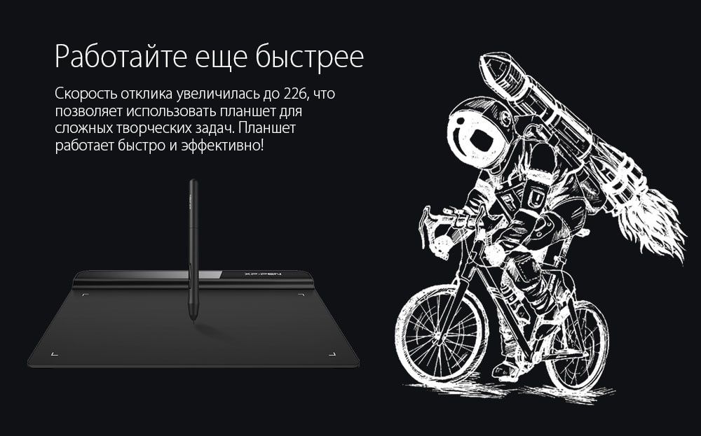 Графический Планшет XP-Pen Star G640