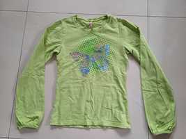 Bluzka koszulka dziewczęca z motylkiem 5.10.15 rozm 152