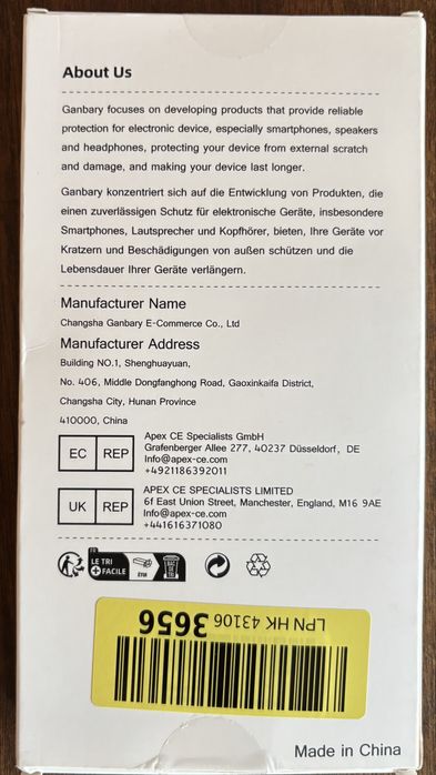 Capa Ganbary para telemóvel NOVA