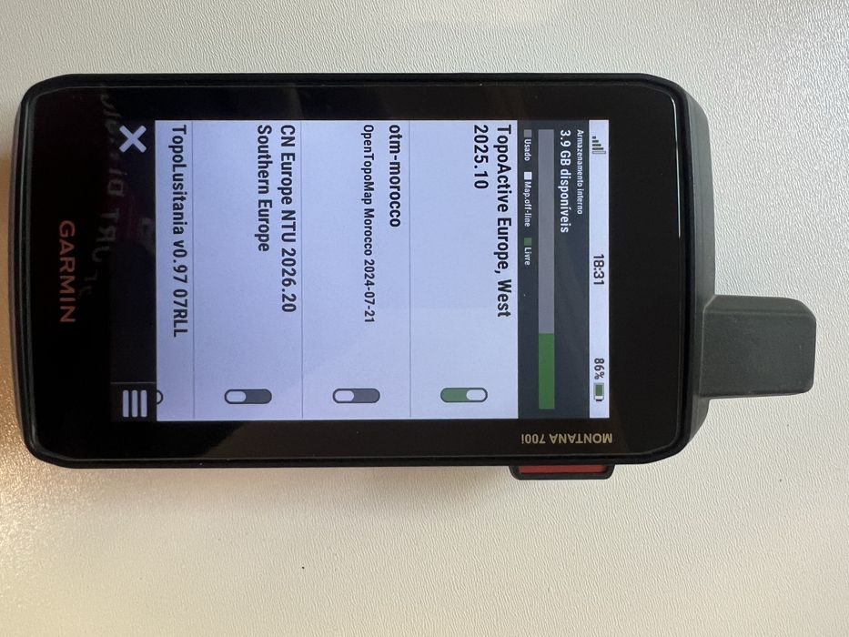 GPS Garmin Montana 700i