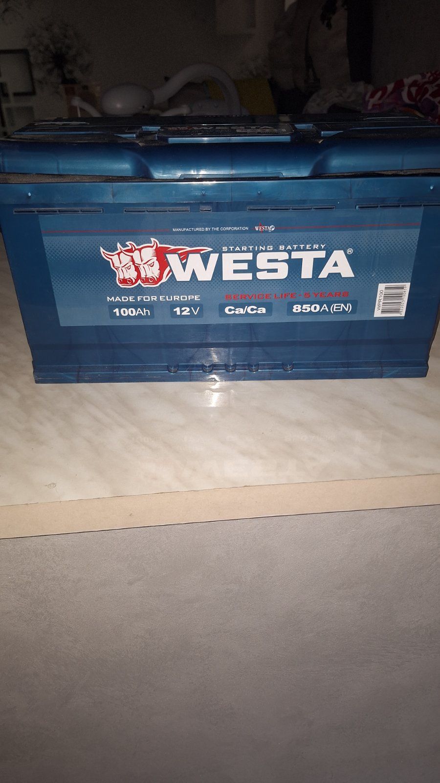 Аккумулятор автомобильный WESTA