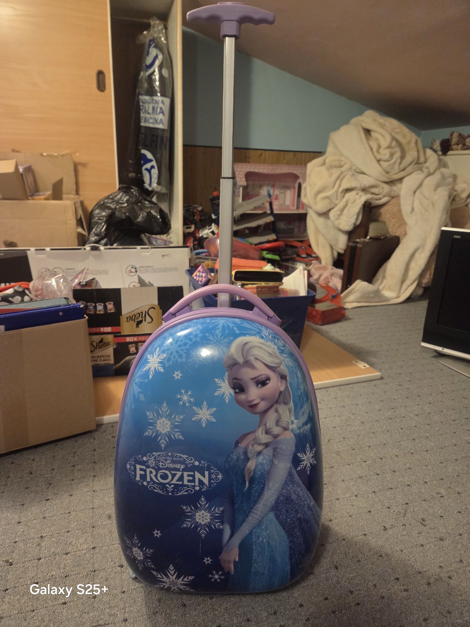 Walizka dla dziecka dziewczynka elsa