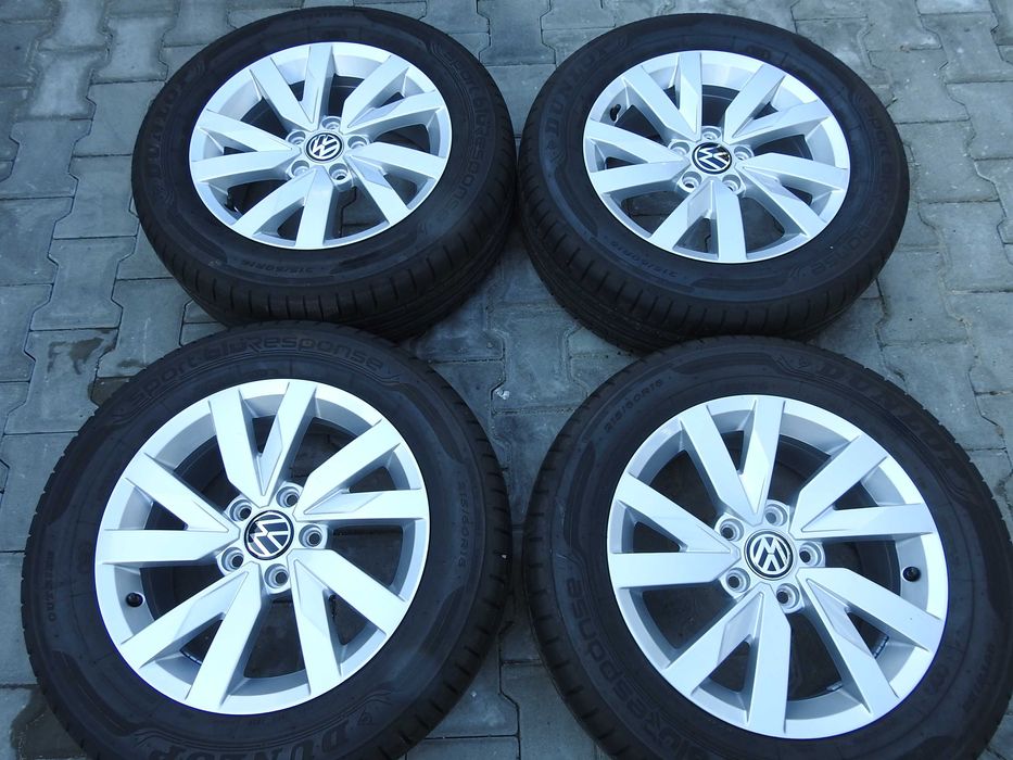 4×Alufelgi VW OE 16'' 6,5J 5x112 ET41 20rok 3G0 Super STAN