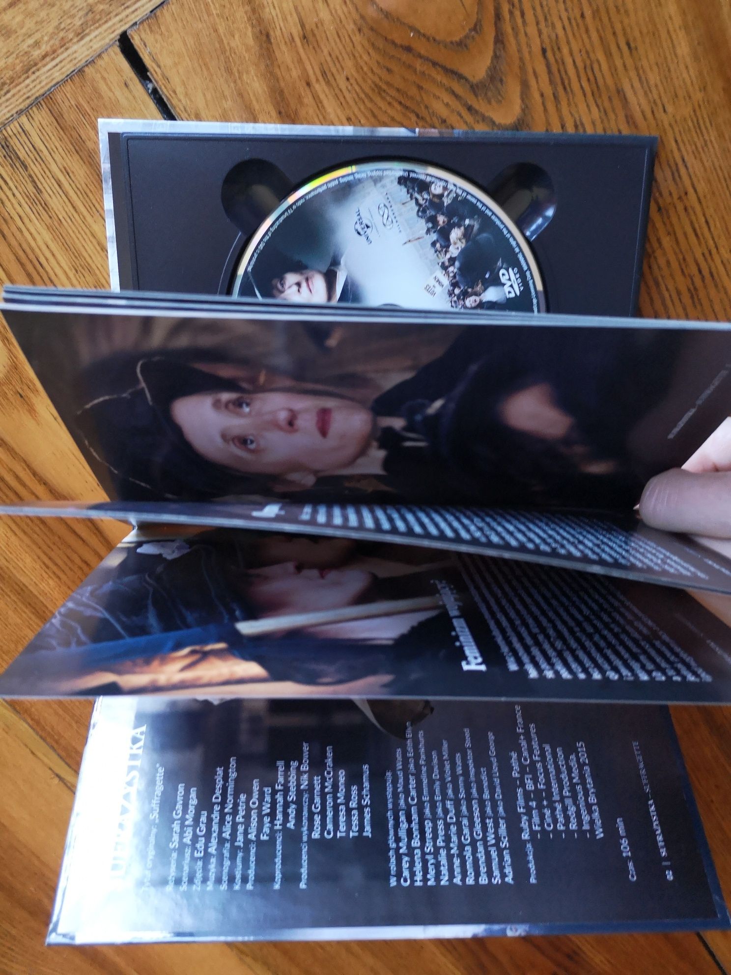 Płyta DVD: Sufrażystka - Carey Mulligan; wydanie książkowe!