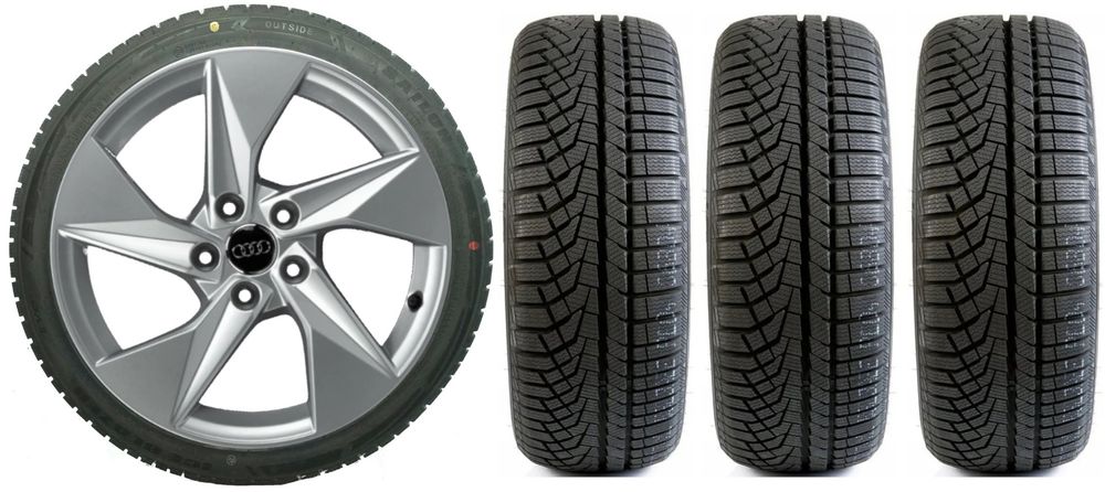 Koła Zimowe 17" 5X112 Vw Golf 5 6 7 8 Sailun 225/45/17 Zima Nowe