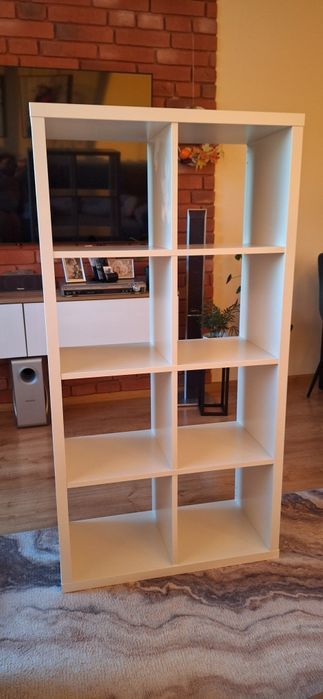 regal kallax Ikea bialy