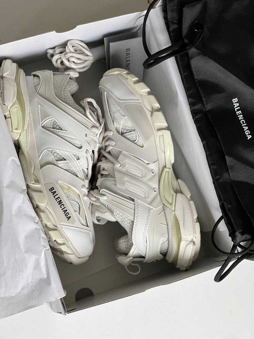 Мужские кроссовки Balenciaga Track 3.0 White Premium. 40-45