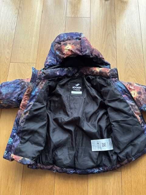 Reima Moomin Lykta, bardzo ciepła kurtka, roz. 98, idealny stan