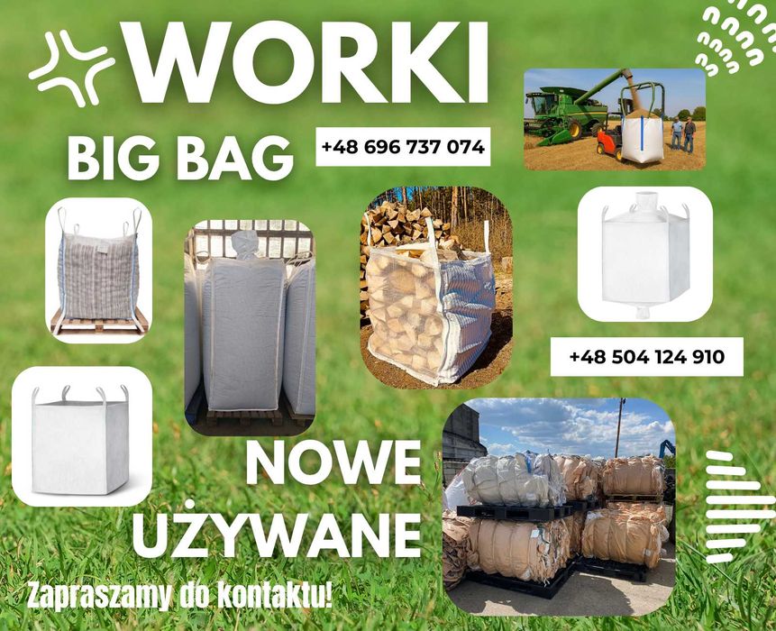 Worki/ Big Bag/ Używane/  I i II SORT
