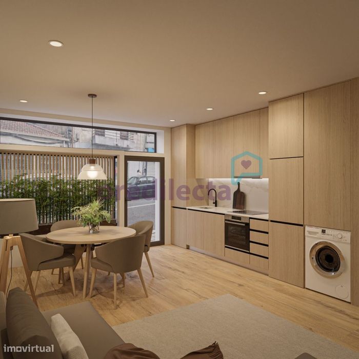 REF4137 - T2kit c/ terraço - H. Conde Ferreira/ Ig. Areosa - Paranhos