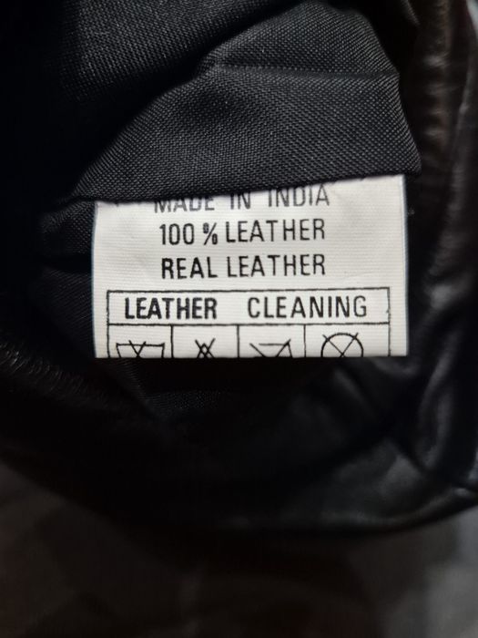 Spódnica ołówkowa skórzana 36