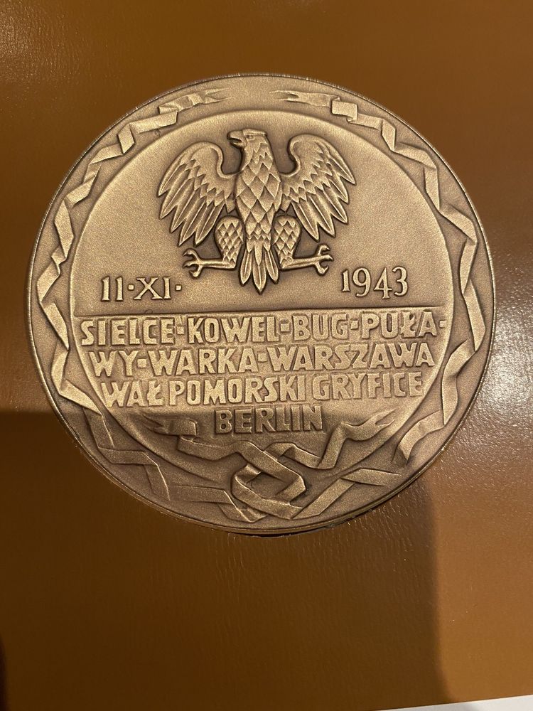 Medal  2. Warszawska Dywizja Zmechanizowana 1971. Mennica Państwowa