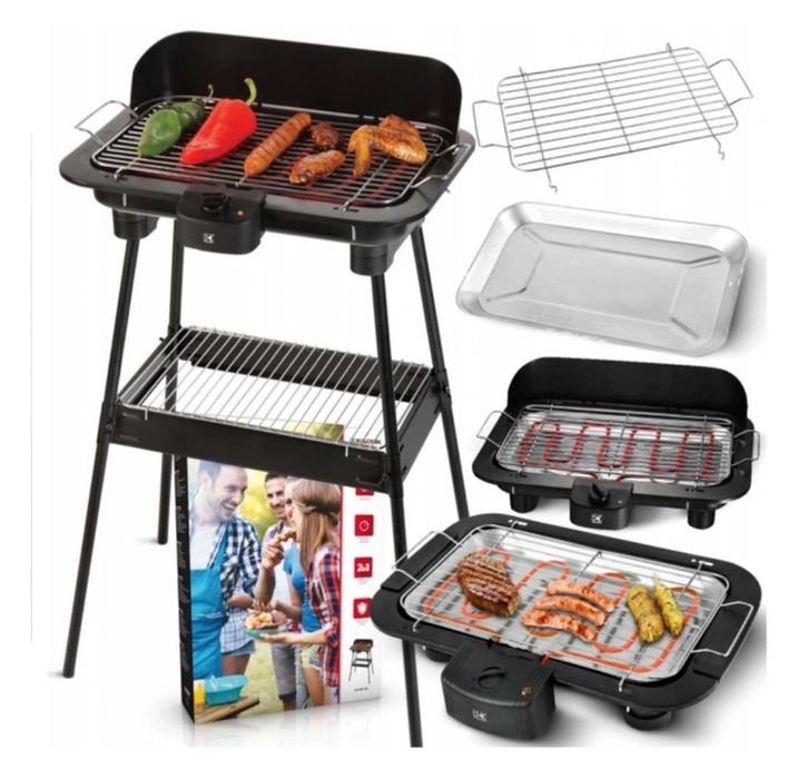 Електричний гриль-барбекю Kalorik GRB 1006 2в1