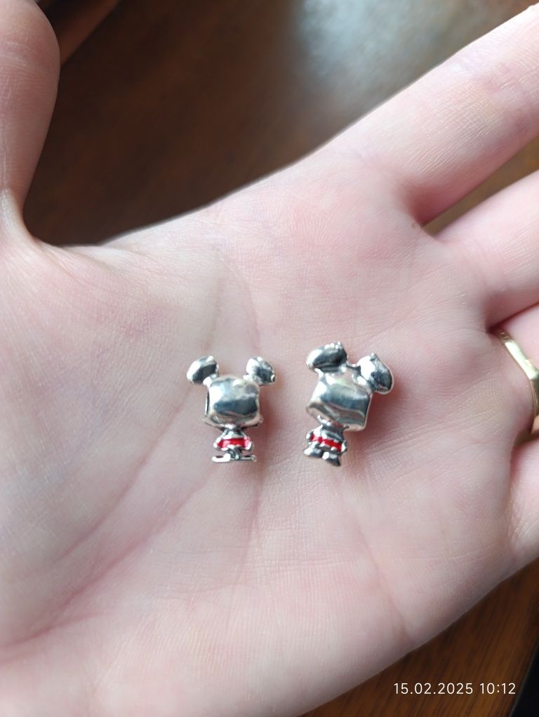 Charms zawieszka do bransoletek typu Pandora myszka Minnie Disney Miki