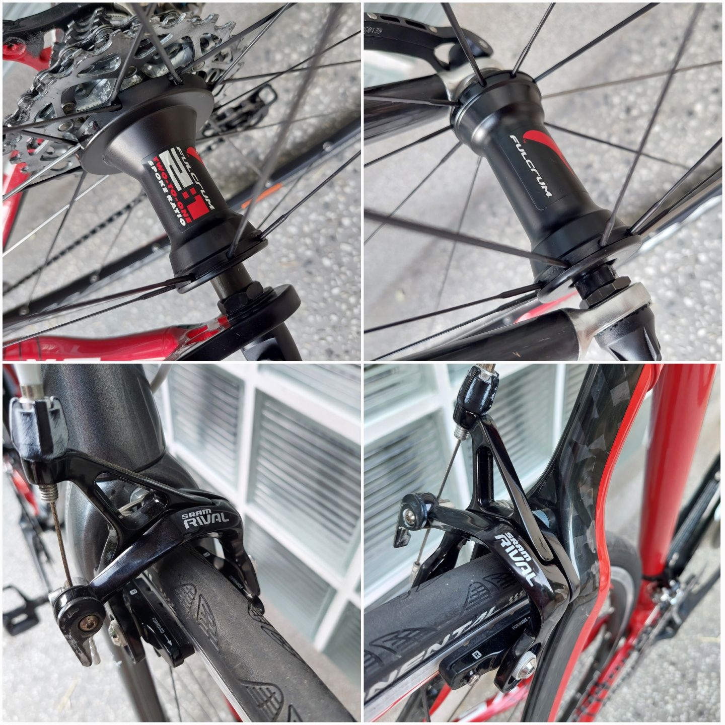 Rower szosowy Gazelle V.5 Custom Build Sram Force/Rival jak nowy r.56