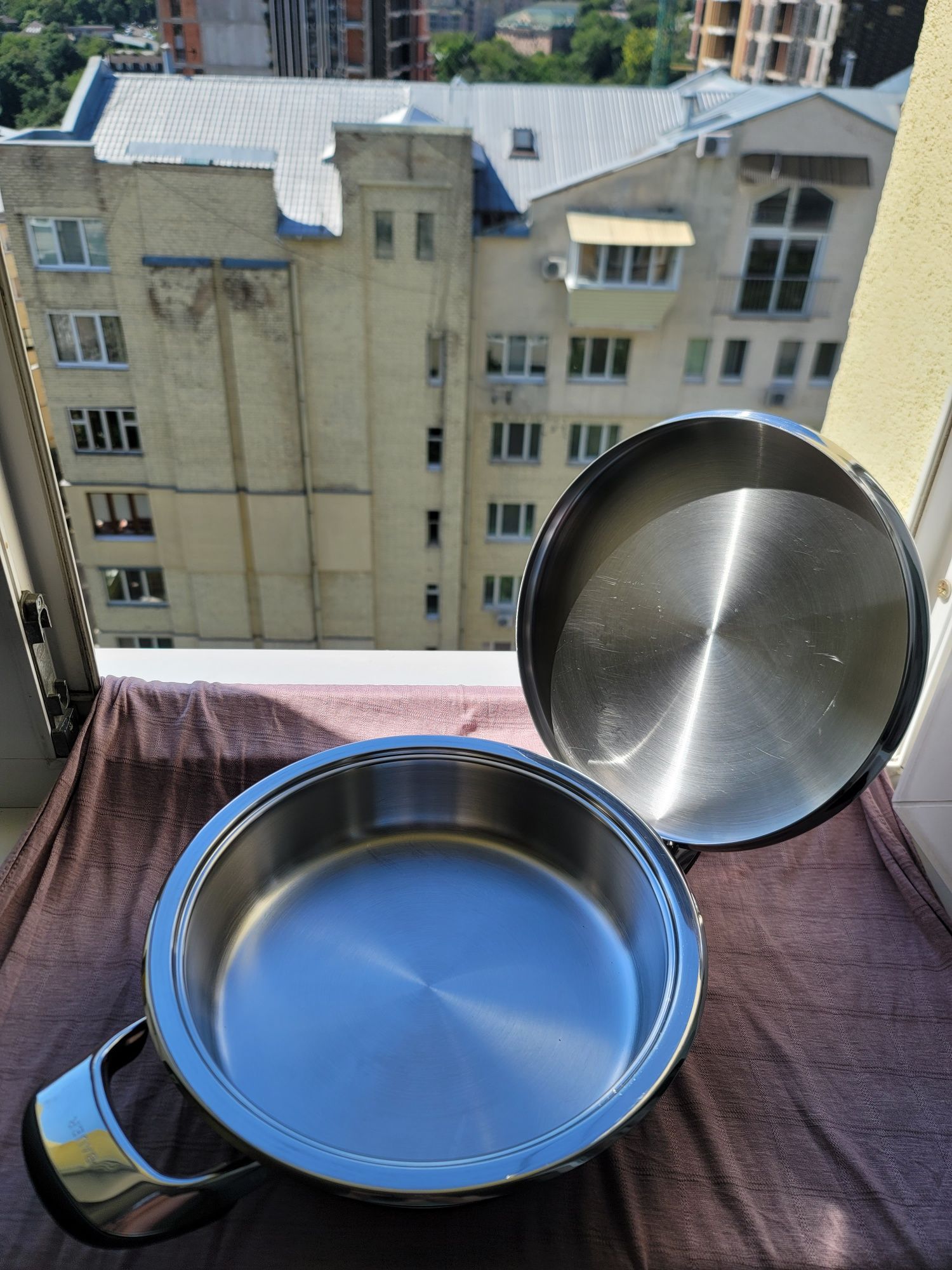 Сотейник/сковорода бауер посуда bauer 2,7л