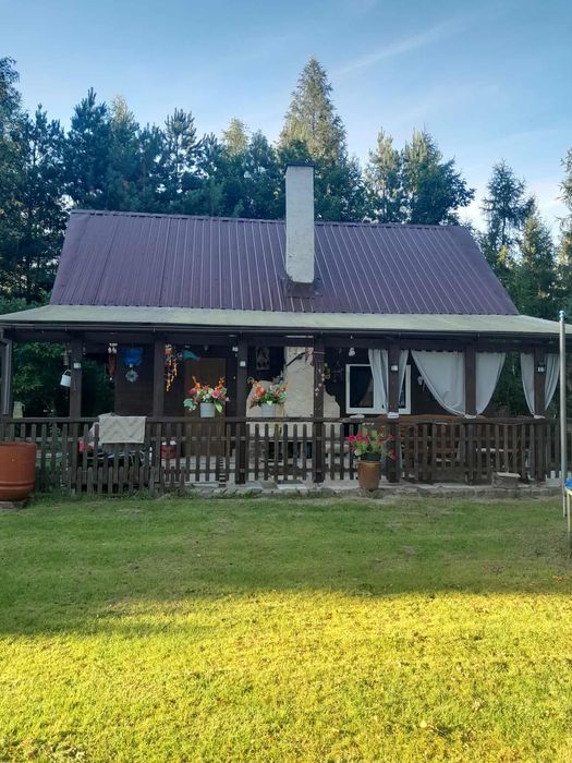 Działka rekreacyjna z domkiem