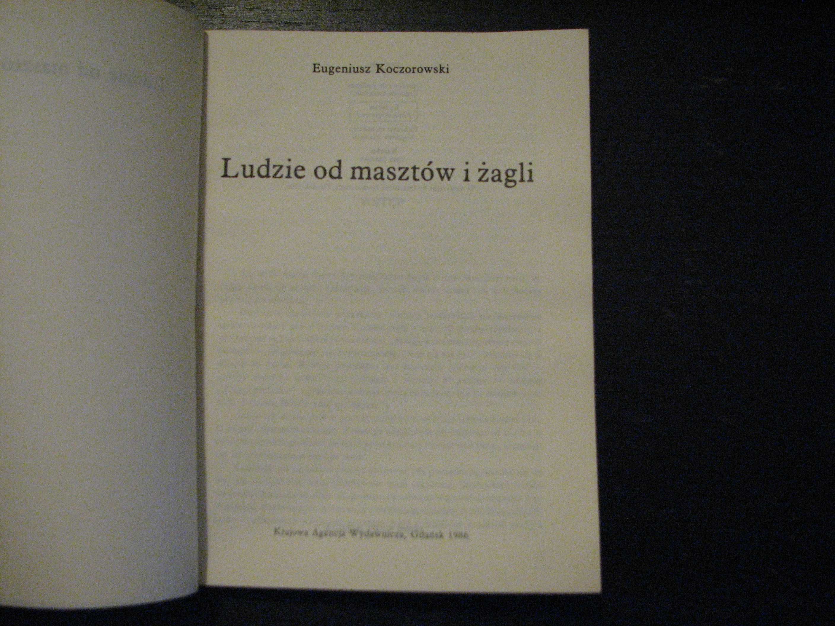 Ludzie od masztów i żagli. Eugeniusz Koczorowski