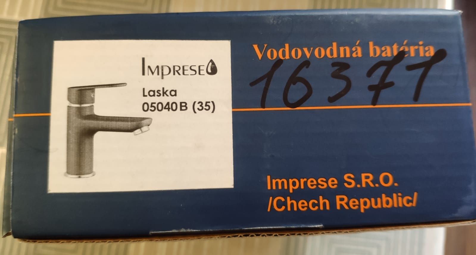 Кран imprese новый черный