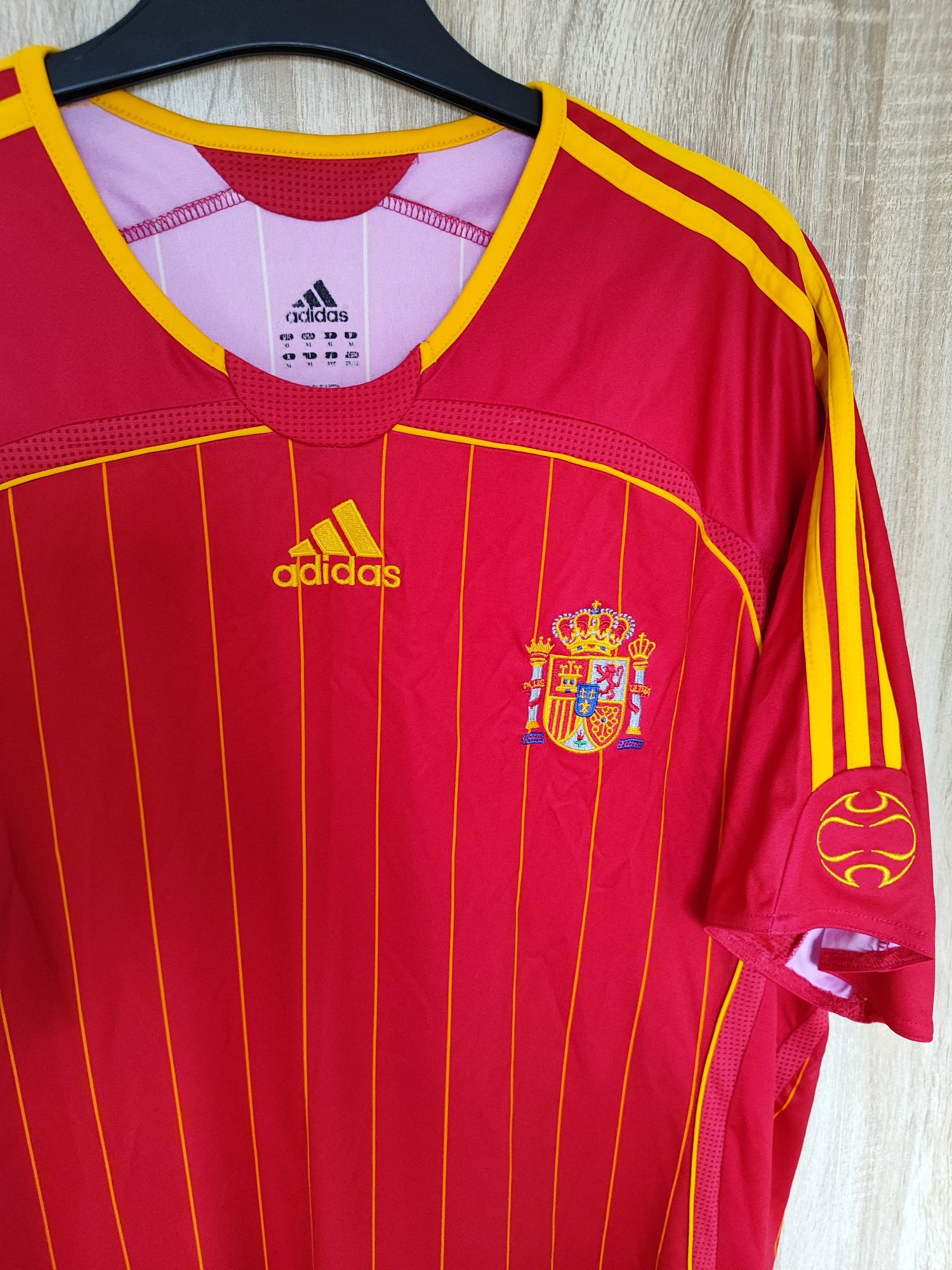 Koszulka piłkarska męska Adidas Reprezentacja Hiszpania 2006/08 r. XL