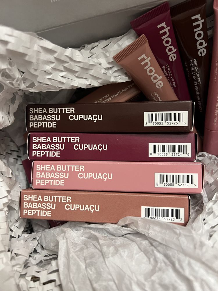 Блиски Rhode peptide lip tint оригінал ribbon toast espresso raspberry
