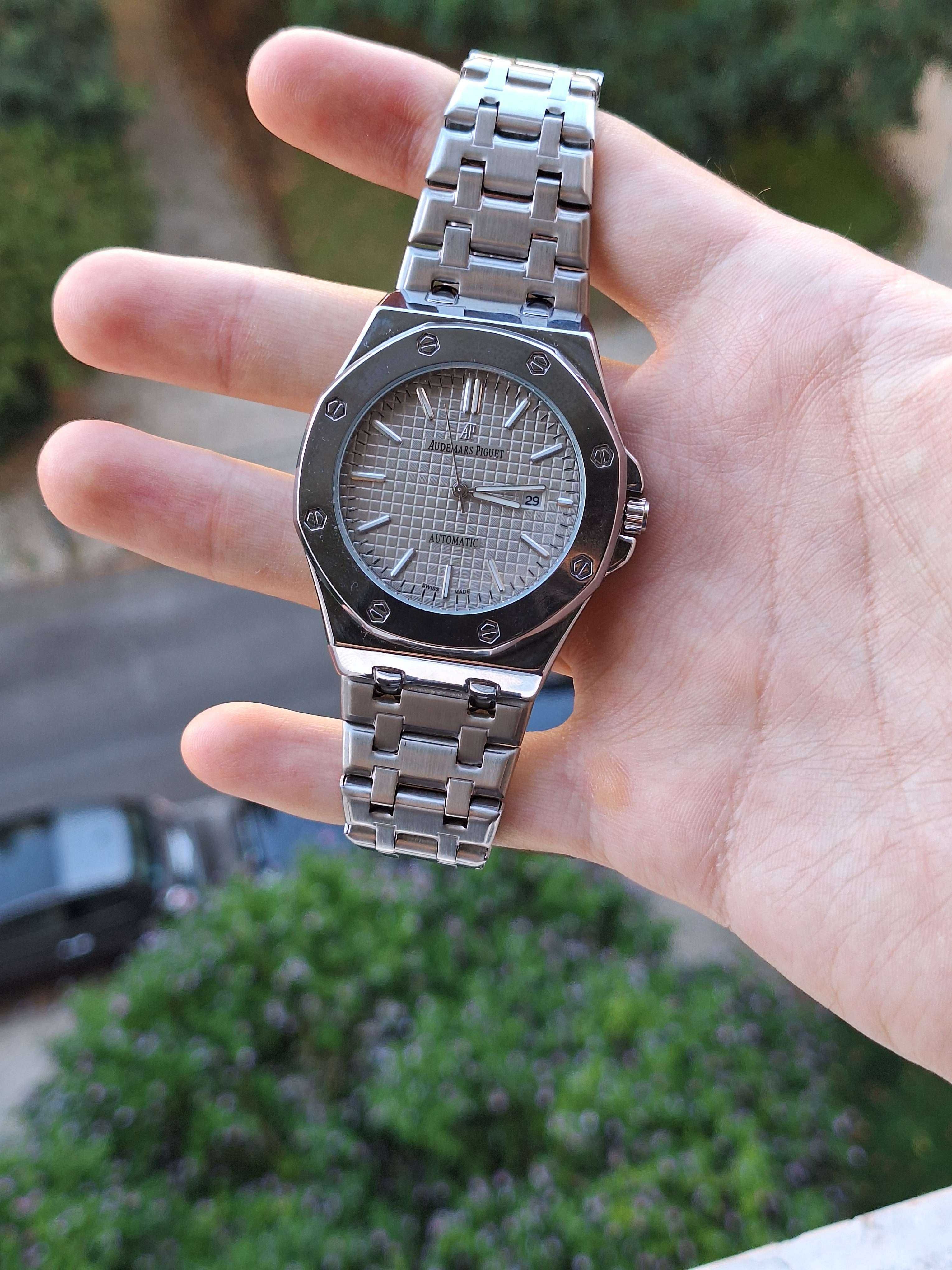Relógio Audemars Piguet Royal Oak Cizento