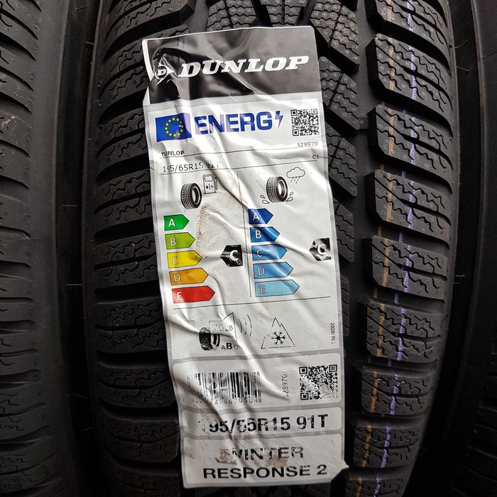 DUNLOP SP WINTER RESPONSE 2 195/65 R15  91T  Zima Nowe 4szt
