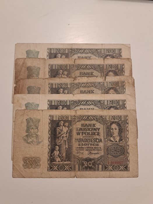 20 zł 1 marca 1940r