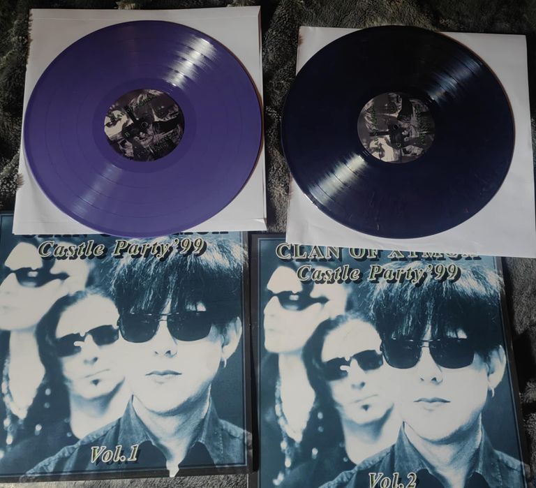 Clan OF Xymox Castle Party 99 fioletowy WINYL NOWY. Unofficial 2LP