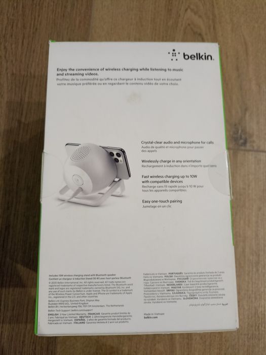 Belkin podstawka do ładowania bezprzewodowego 10w
