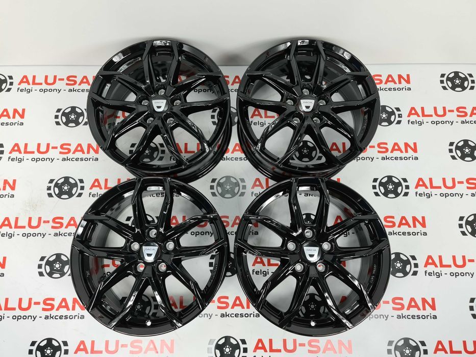 NOWE alufelgi DACIA 17" 5x114,3 Duster - Czarne
