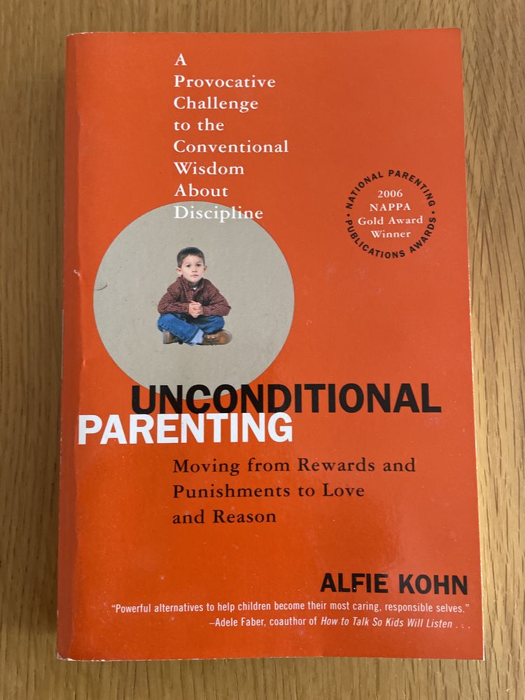 Livro “Unconditional Parenting” Alfie Kohn