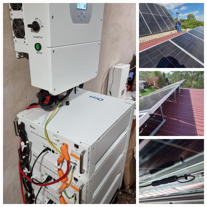 Установка монтаж солнечных панелей Сонячні станціі "під ключ"