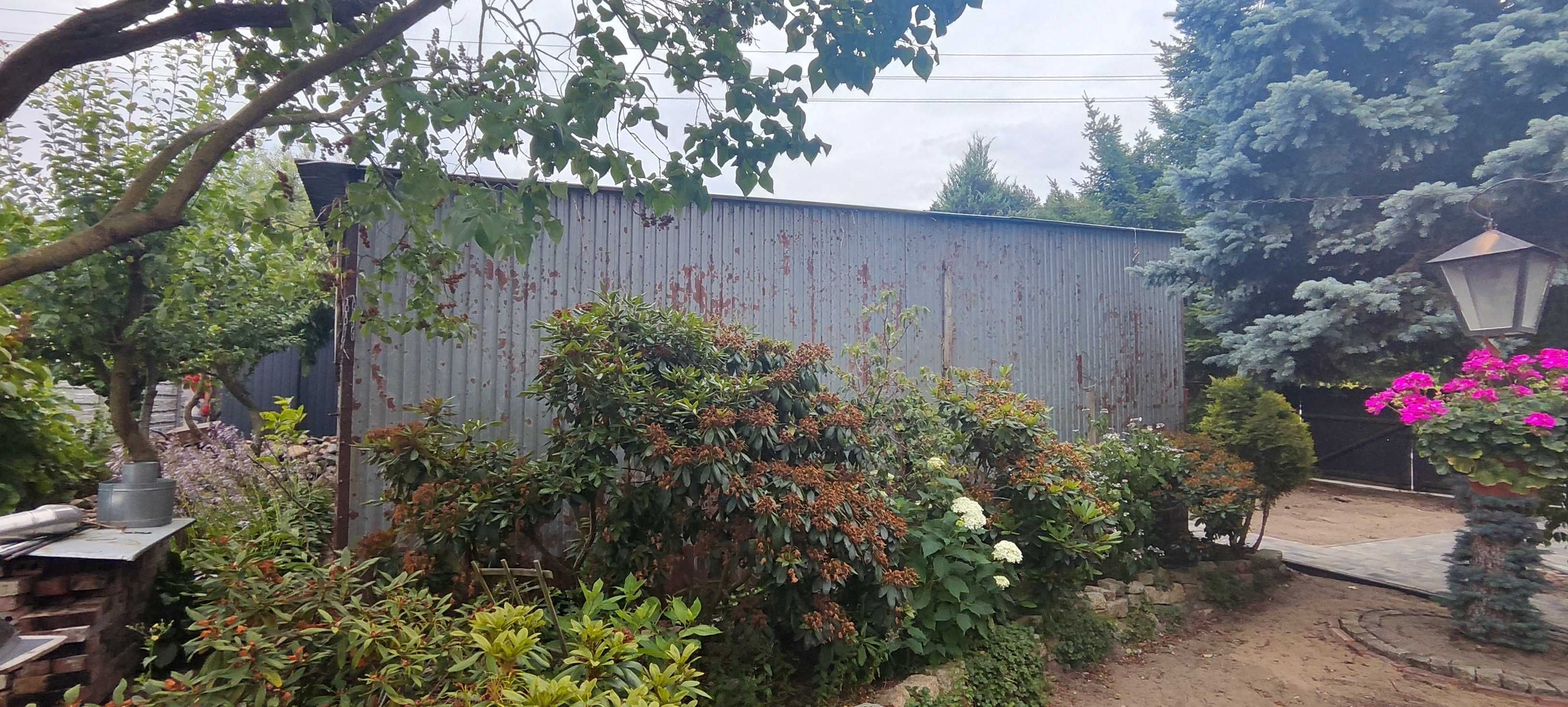 Sprzedam garaż blaszany 7,5 m x 5,5 m