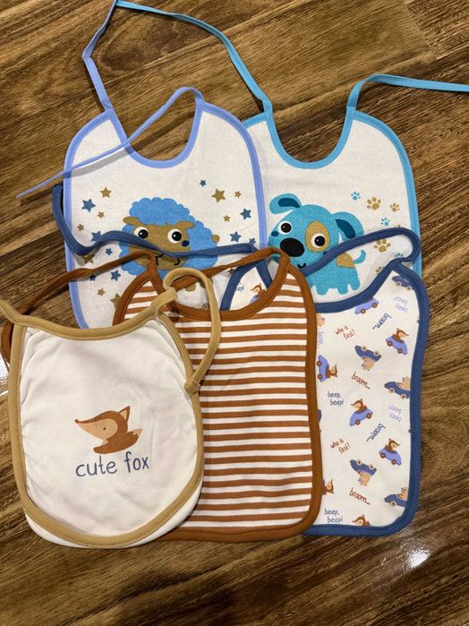 Zestaw 5 śliniaków dla dzieci