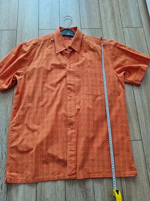 Koszula z krótkim rękawem XL bawełniana