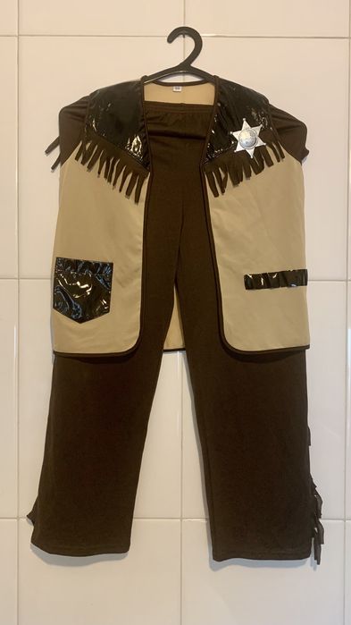 Fato de carnaval cowboy