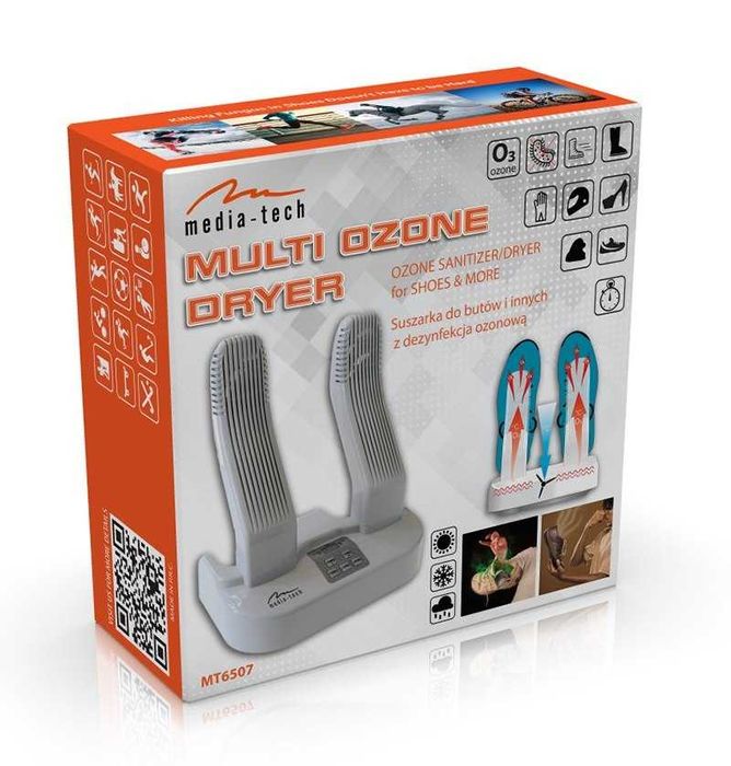 Suszarka do butów, narciarskich snowboardowych z dezynfekcją ozonową