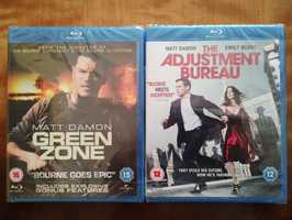 Matt Damon 2 filmy Blu-ray Green Zone i Adjustment Bureau