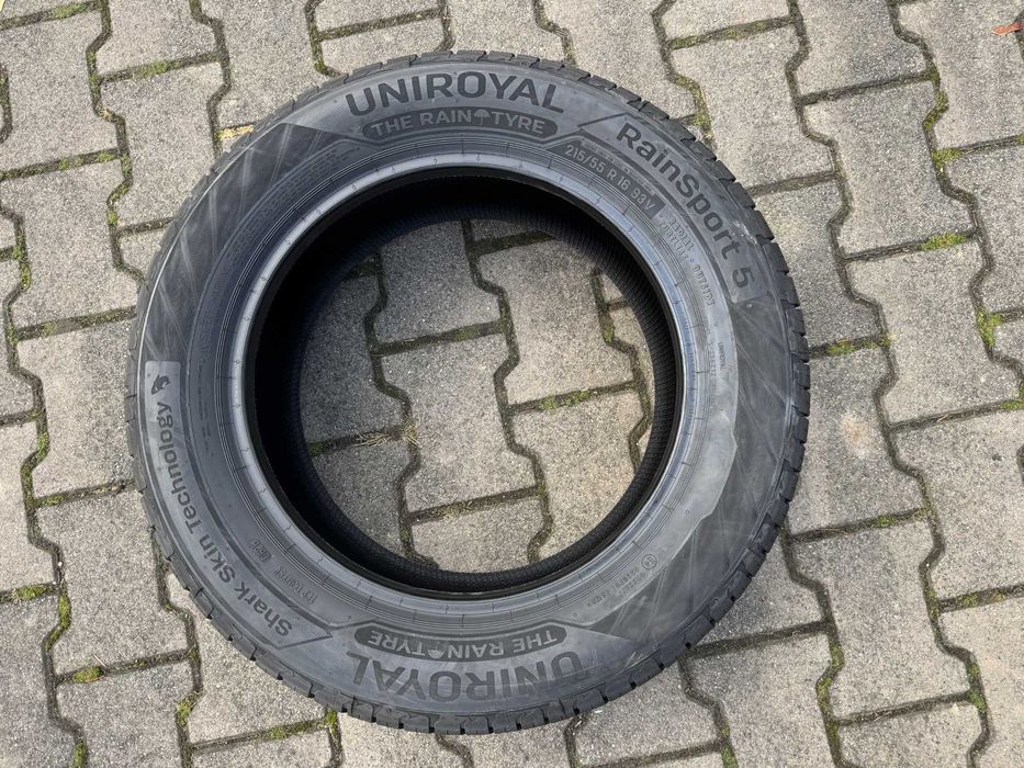 4x Nowe opony letnie 215/55r16 93V UNIROYAL RainSport 5 (2025r)